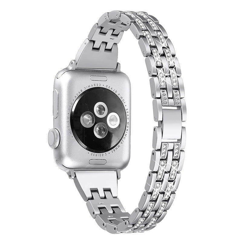 Suitable For Apple Watch With Apple Watch345 Generation Stainless Steel Strap