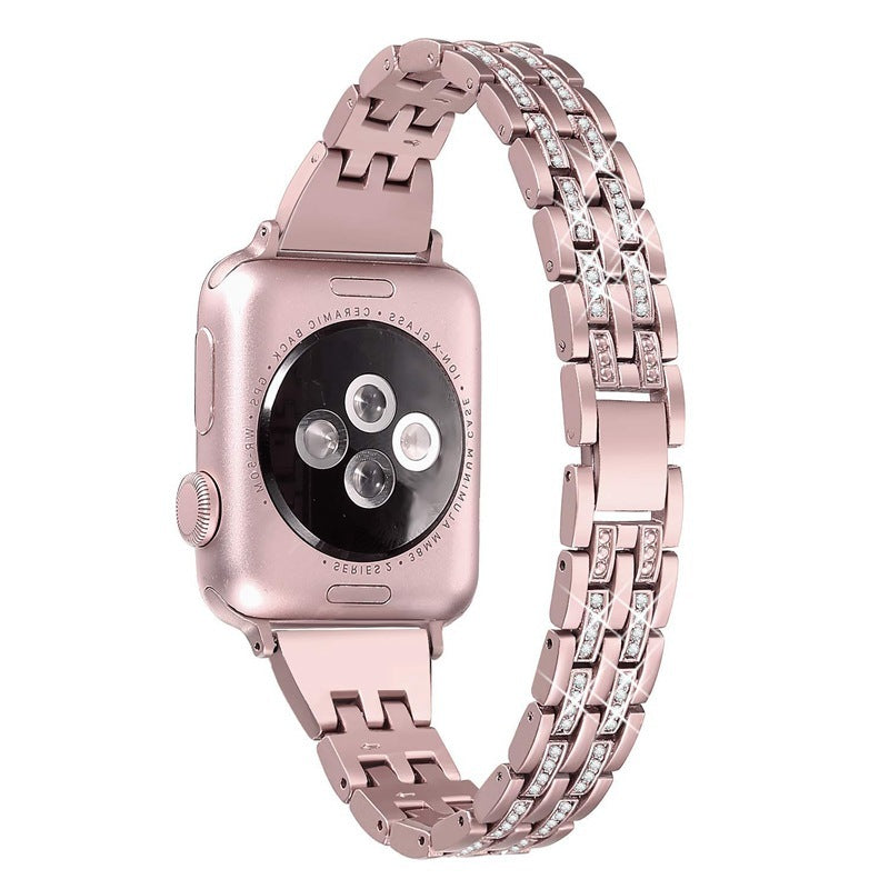 Suitable For Apple Watch With Apple Watch345 Generation Stainless Steel Strap