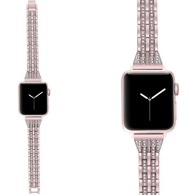 Suitable For Apple Watch With Apple Watch345 Generation Stainless Steel Strap