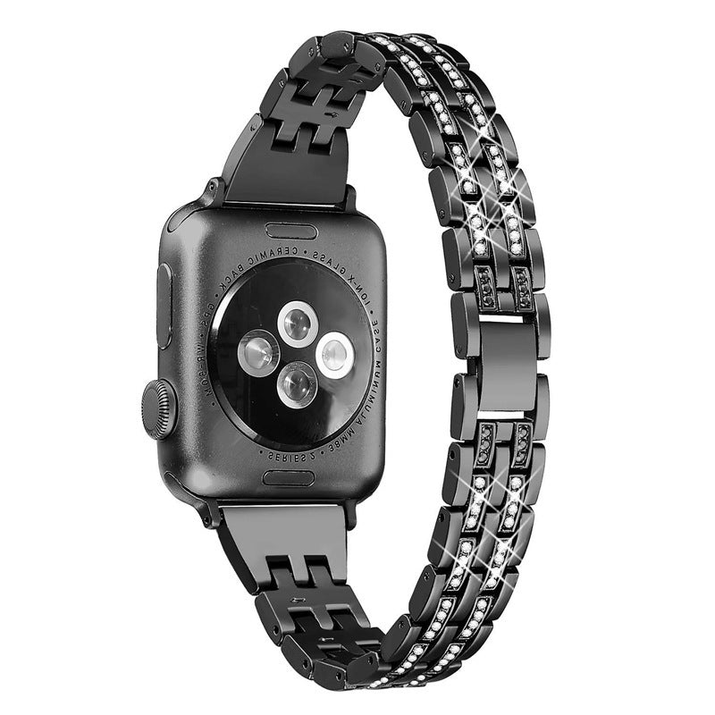 Suitable For Apple Watch With Apple Watch345 Generation Stainless Steel Strap