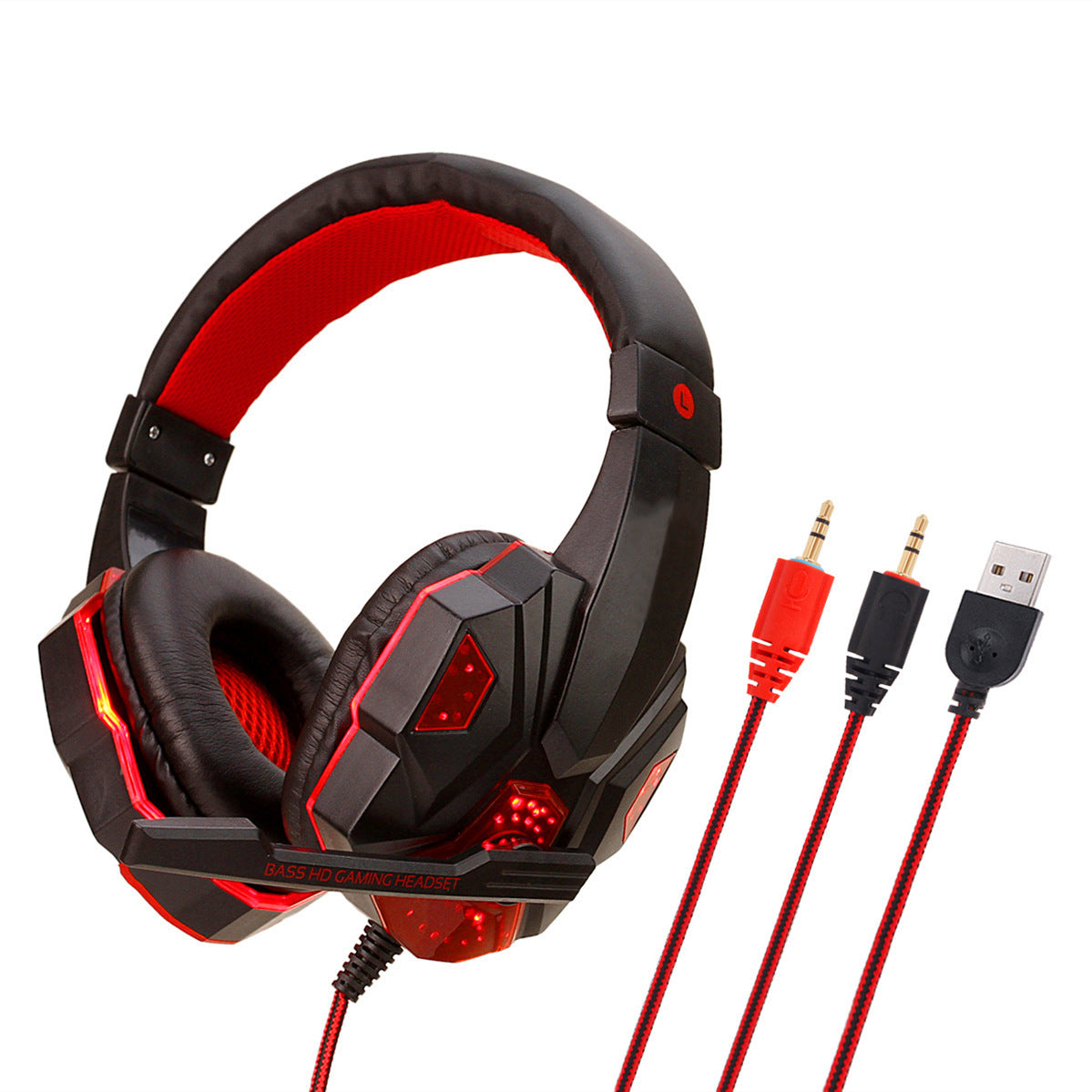 Computer PS4 Gaming Light-up Headset