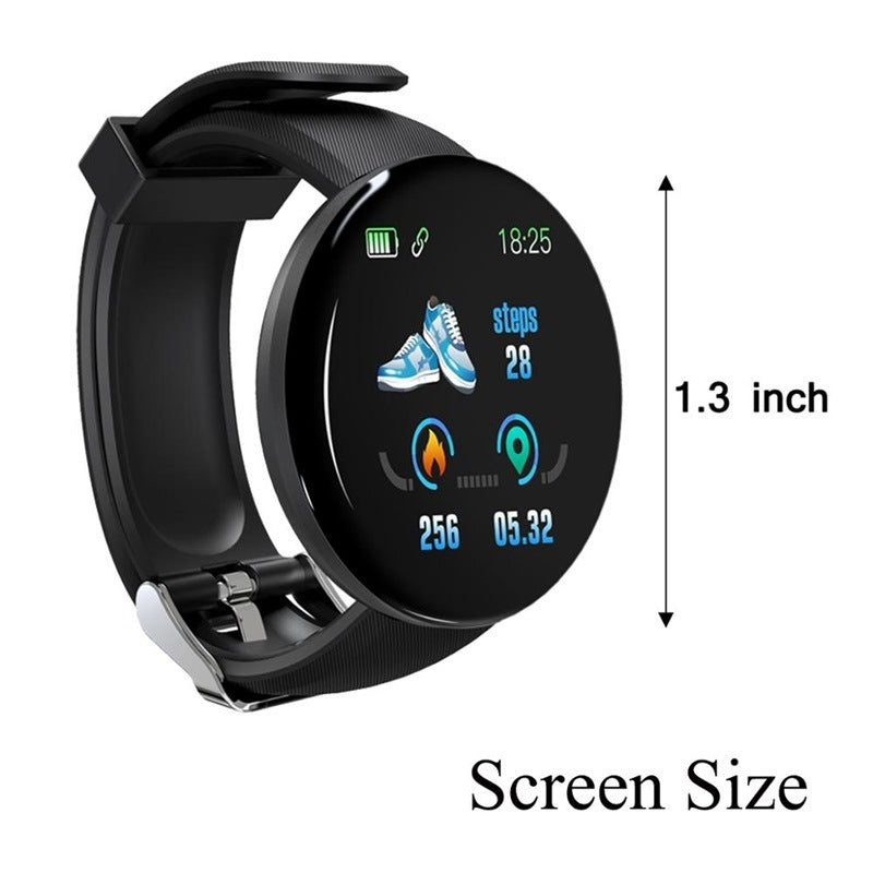 Sports Pedometer Waterproof Sleep Heart Rate Health Fashion Watch