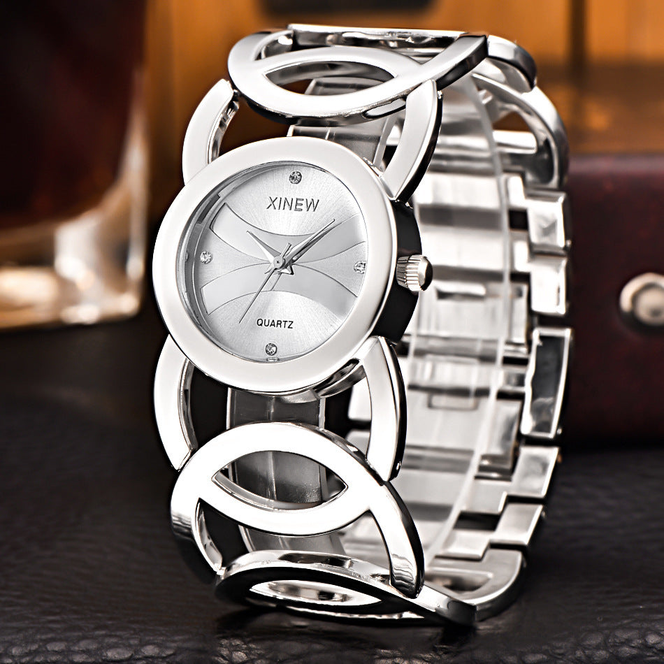 Ladies Steel Band Bracelet Watch