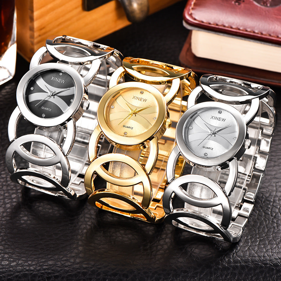 Ladies Steel Band Bracelet Watch