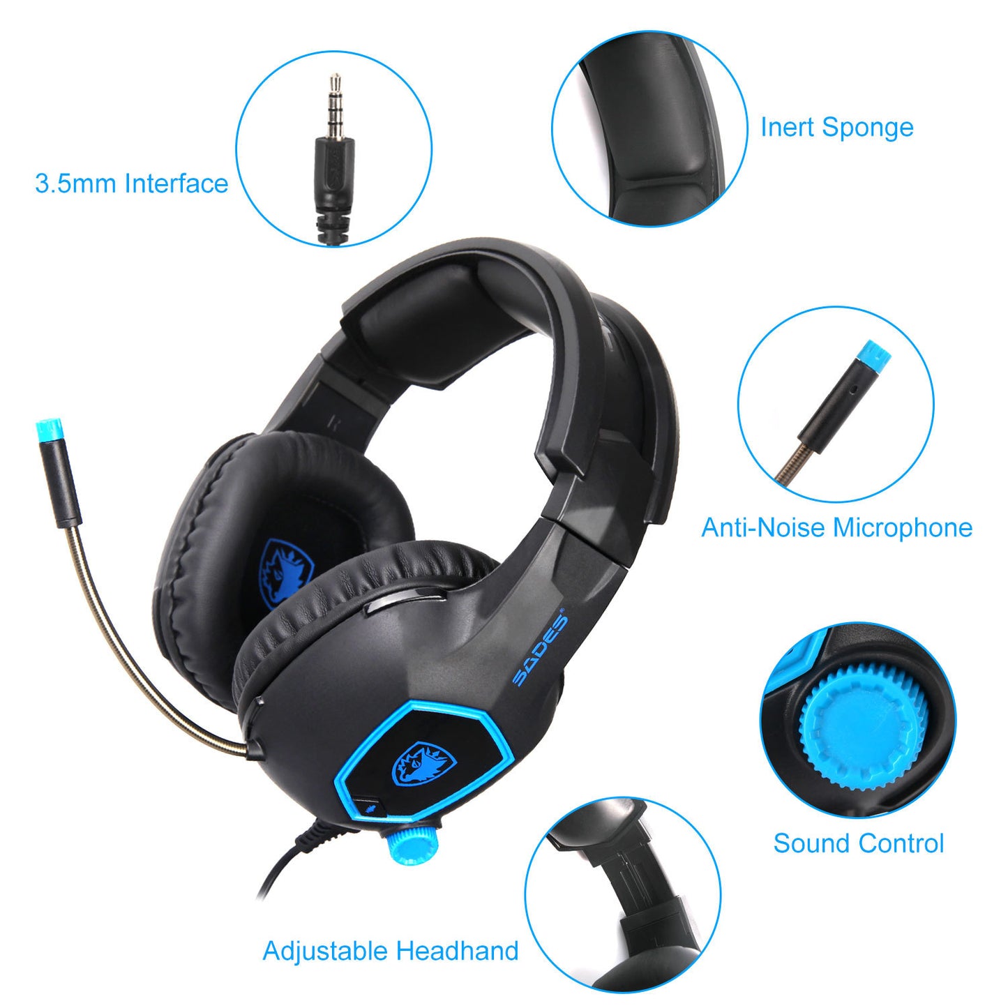 European And American Explosive Styles Latest Gaming Headphones