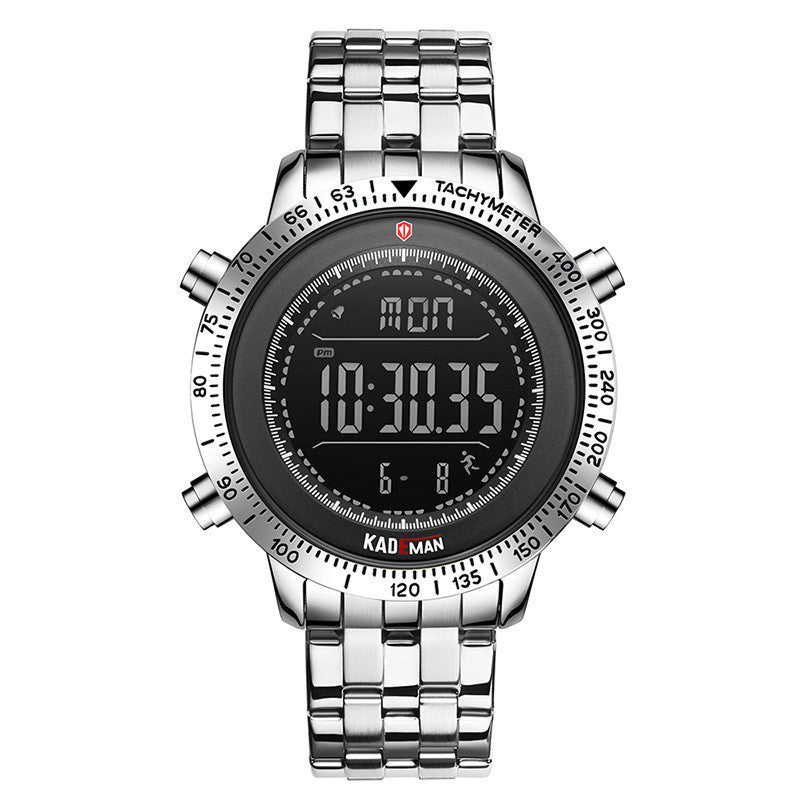 Multifunctional luminous waterproof sports watch