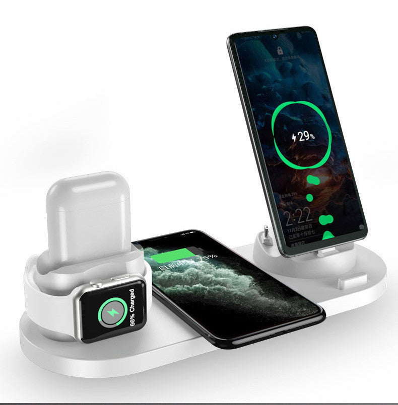 Compatible With , Wireless Charger Three-in-one For Mobile Phone Bluetooth Headset Watch Desktop Multi-function Charger