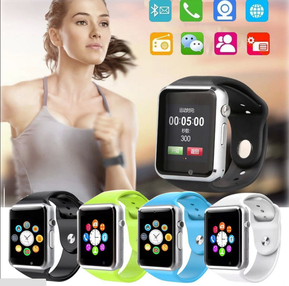 Cross-border A1 Smart Watch Bluetooth GSM Sim Phone Camera Android