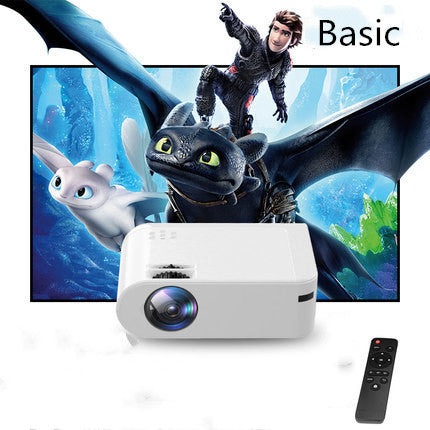 Home Office HD Mobile Wifi Wireless Projector