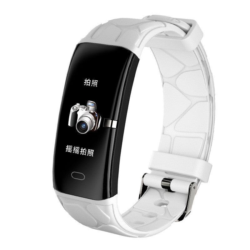 Miyou New E58 Heart Rate Smart Bracelet Heart Rate Blood Pressure Blood Oxygen Sleep Detection Flashing Decorative Light Movement