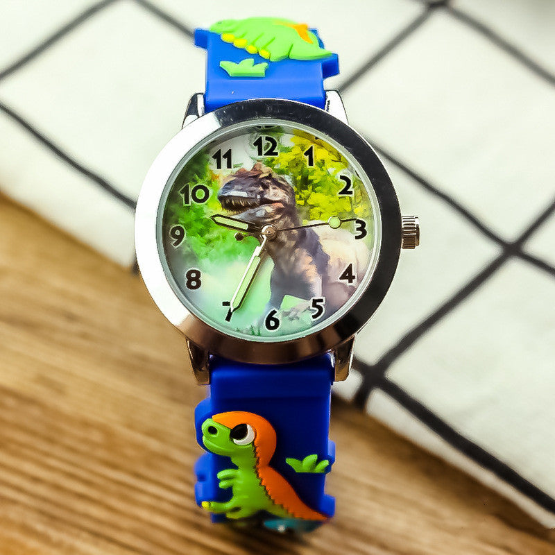 Forest Dinosaur Luminous Needle Electronic Watch