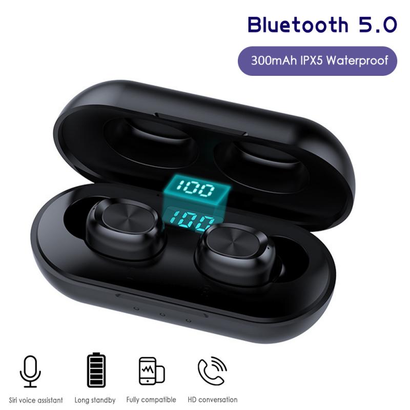 B5 Bluetooth Headset Binaural Digital Display Stereo Bluetooth Headset TWS5.0 Bluetooth Headset 239 Bluetooth Headset