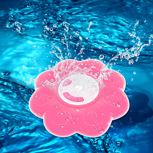 Colorful Automatic Changing Floating Bluetooth Speaker waterproof Portable Wireless Shower Speakers