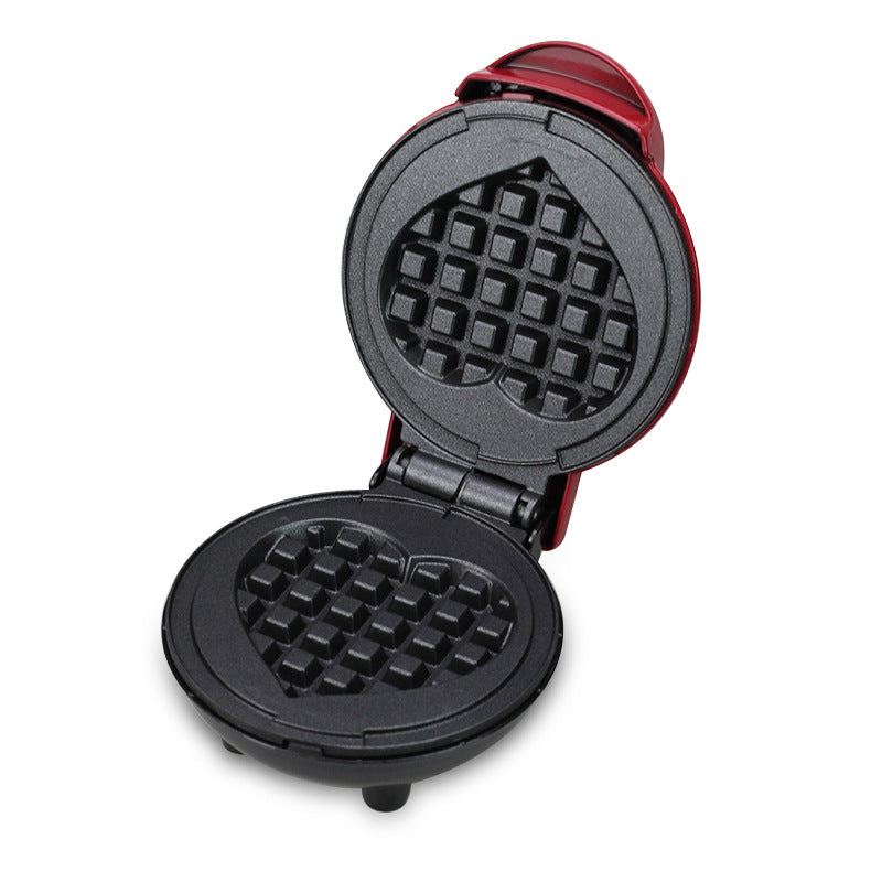 Mini Waffle Maker Waffle Home Children'S Breakfast Machine Portable Electric Baking Pan Light Food Machine