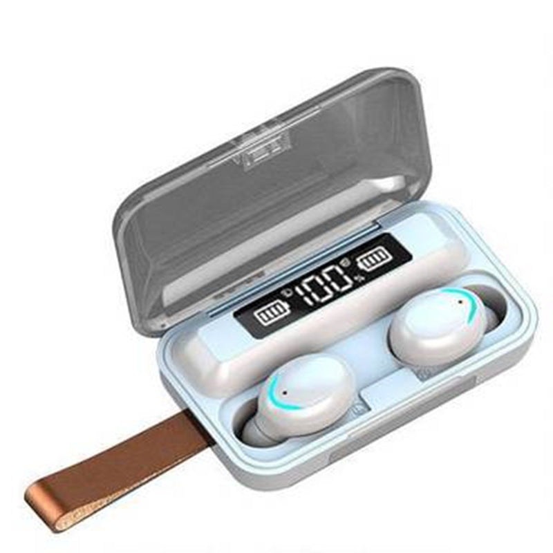 Bluetooth Headset Binaural In-Ear English Cross-Border Private Model Tws Battery Display Touch