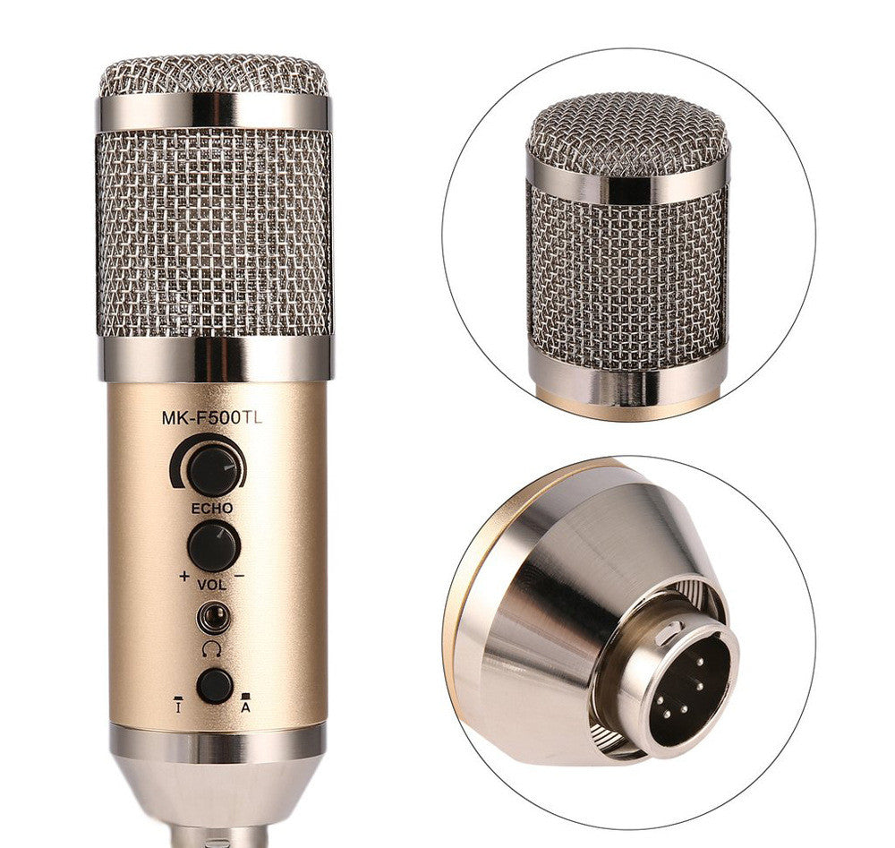 Condenser Microphone For Mobile Phone And Computer