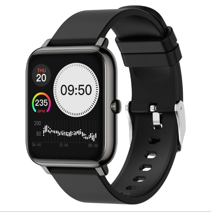 Compatible with Apple , P22 Multi-Sport Smart Bracelet Large Screen Waterproof Blood Pressure Heart Rate Blood Oxygen Full Touch Screen Sports Bracelet