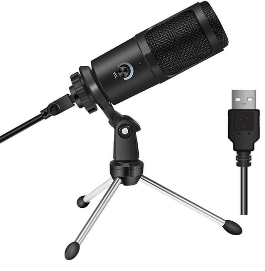 Compatible with Apple, Live Recording Microphone Desktop Tripod Set