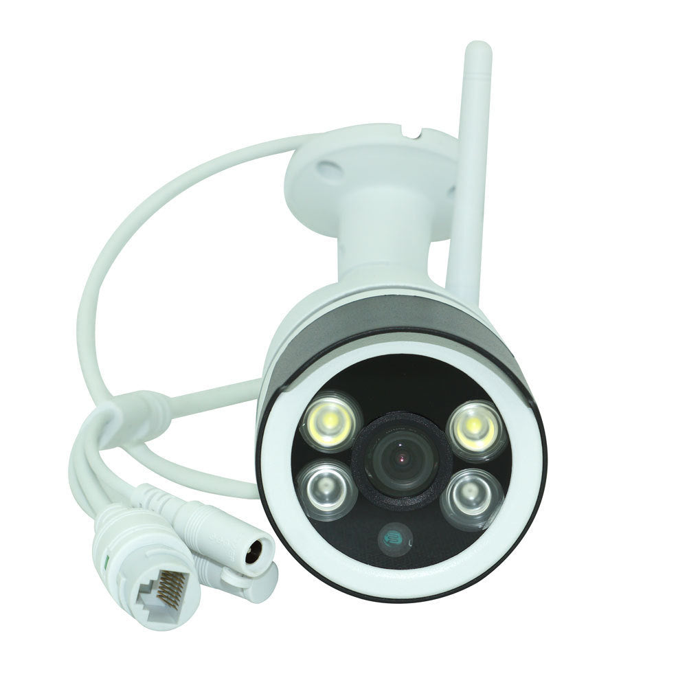 Wireless Card Outdoor Waterproof Wifi Surveillance Camera Infrared White Light Home Cctv