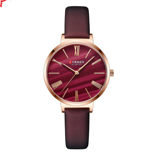 Waterproof Quartz Belt Watch Fashion Casual Ladies Watch