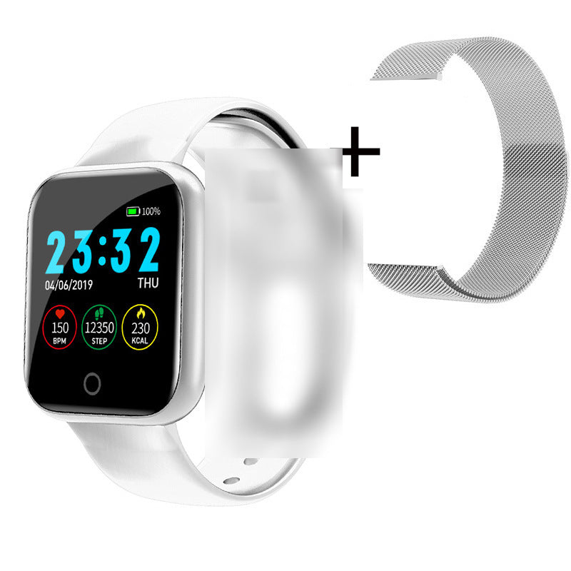 Compatible with Apple , Smart Bracelet Sports Pedometer Blood Pressure Heart Rate Sleep Detection Bluetooth Watch