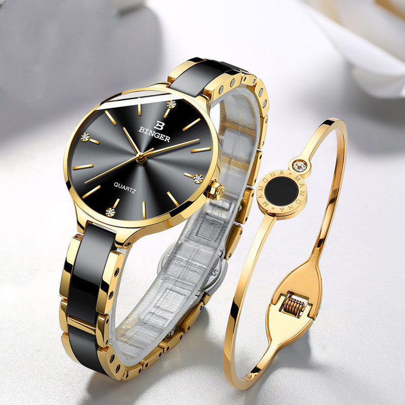 Binge Elegant Ladies Watch Quartz Fashion Ladies Binge Watch