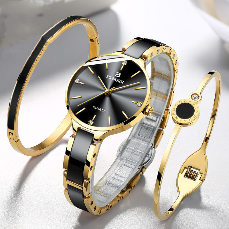 Binge Elegant Ladies Watch Quartz Fashion Ladies Binge Watch