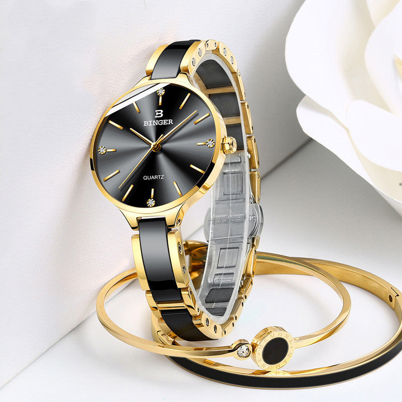 Binge Elegant Ladies Watch Quartz Fashion Ladies Binge Watch