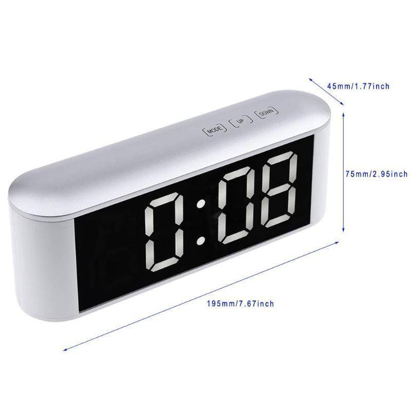 Multifunctional Household LED Digital Mirror Clock