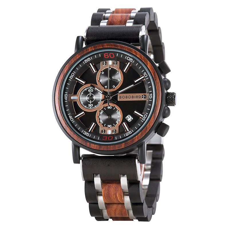 Youth Fashion Cool Trend Business Wooden Watch