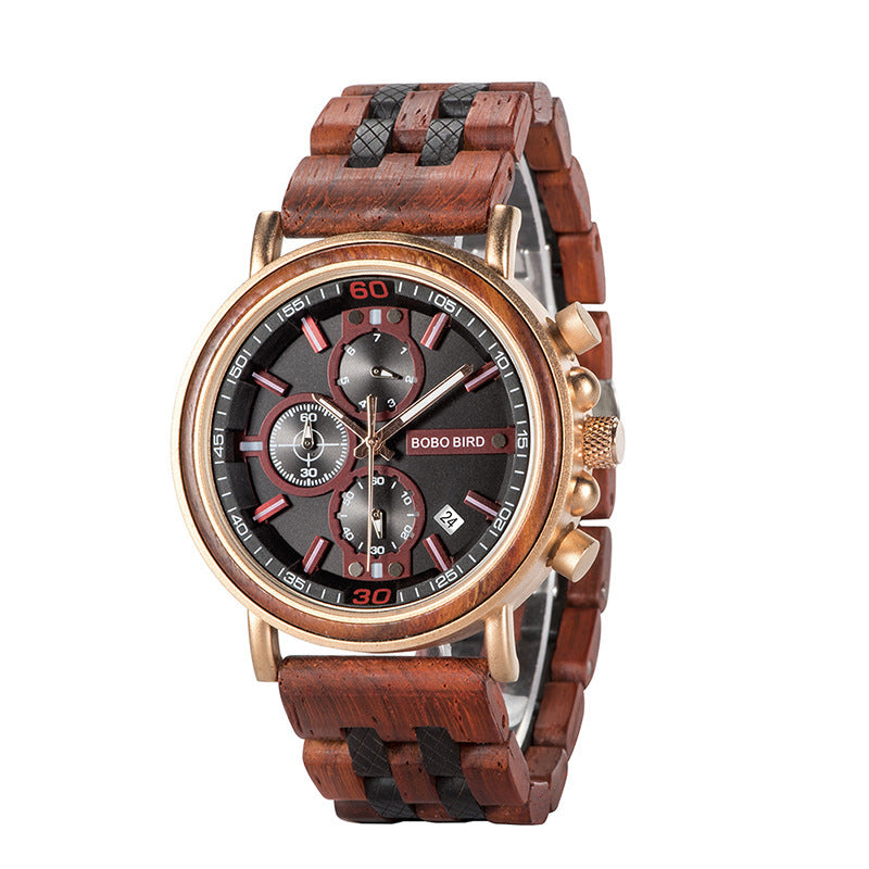 Youth Fashion Cool Trend Business Wooden Watch