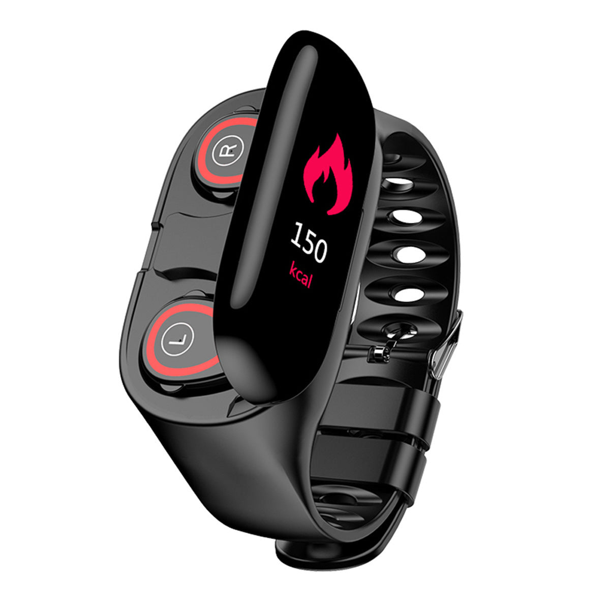 M1 Smart Bracelet Bluetooth Headset Color Screen Sports Multi-Function Heart Rate On-Ear Headset Smart Bracelet