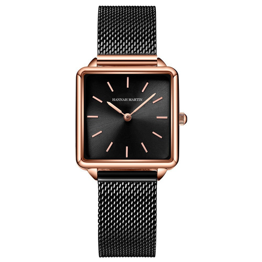 Fashion Small Square Watch Women's Watch Students Square Women's Watch