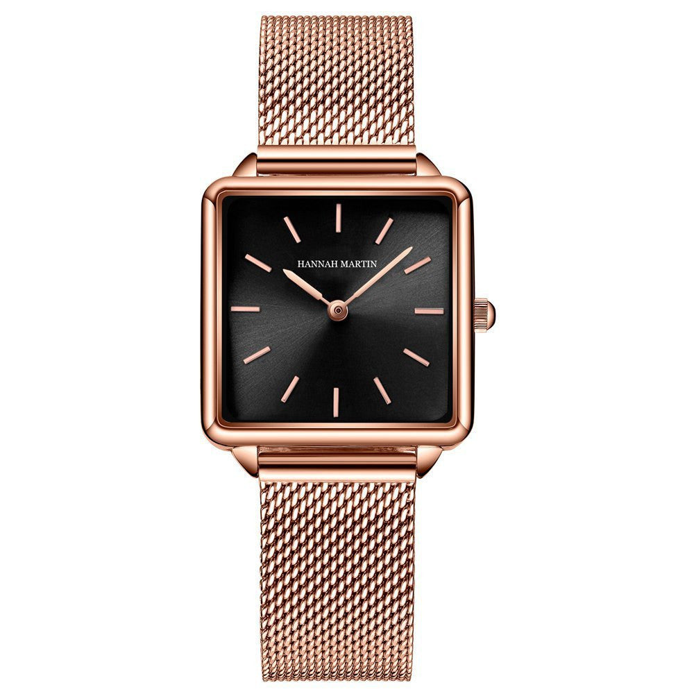 Fashion Small Square Watch Women's Watch Students Square Women's Watch