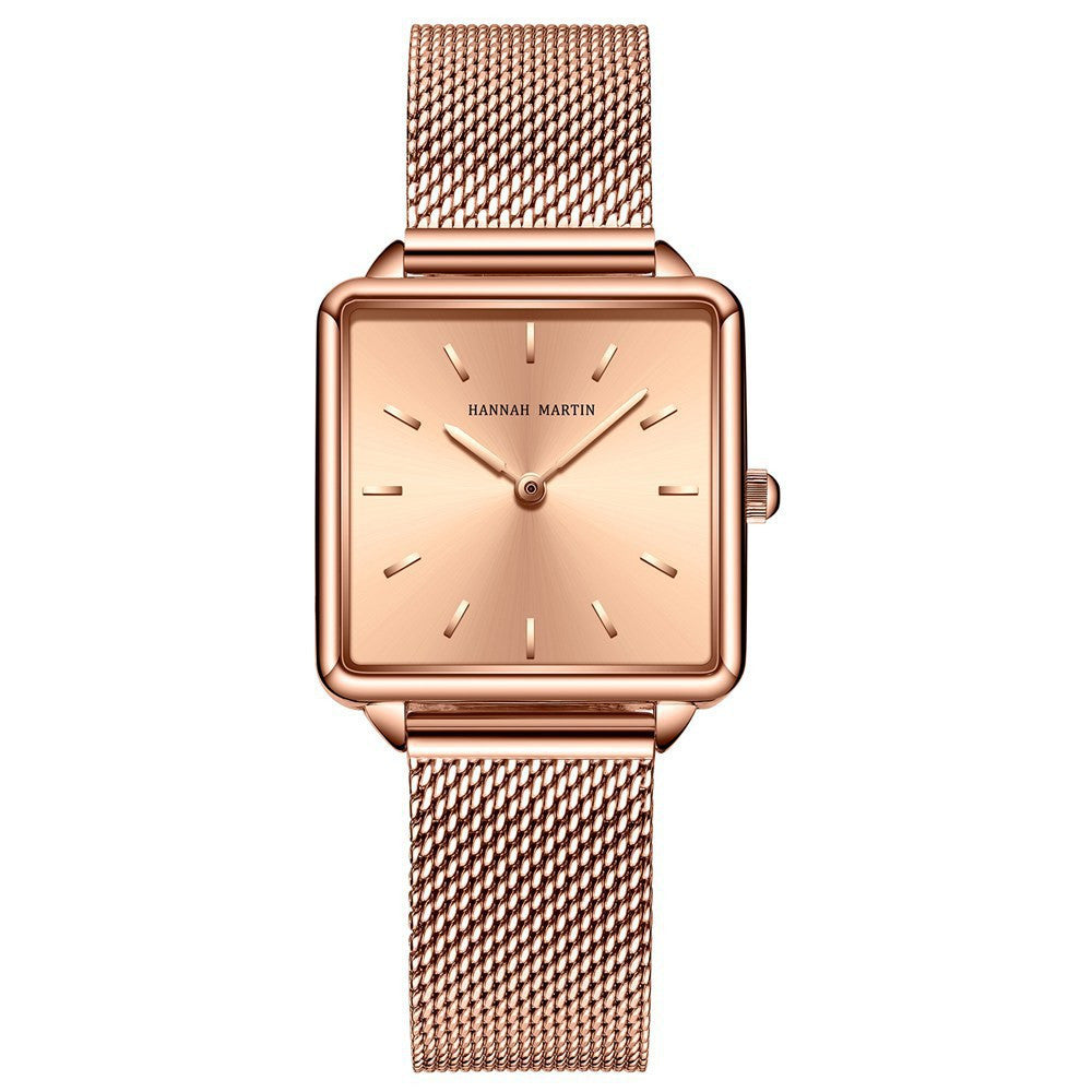 Fashion Small Square Watch Women's Watch Students Square Women's Watch