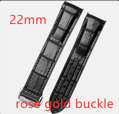 20mm 21mm 22mm Nylon Leather Rubber Watch Band Fit For Seamaster 300 Planet Ocean 600 Black Canvas Orange Silicone Strap