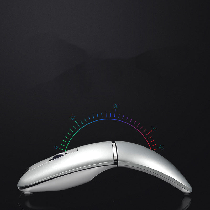 Dual-mode Bluetooth Wireless Mouse Rechargeable Ultra-thin Mute Desktop Laptop Office