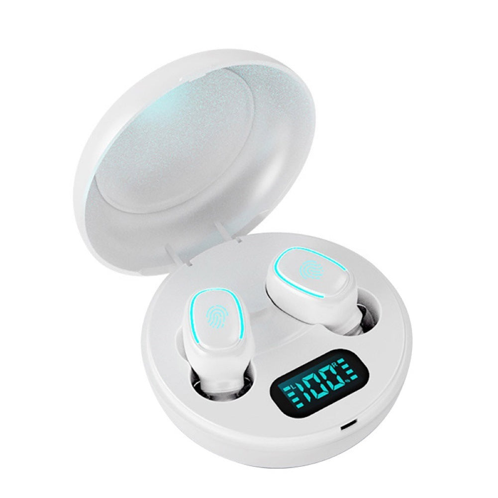 Mini Wireless In-Ear Headphones With Single And Double Ear Motion