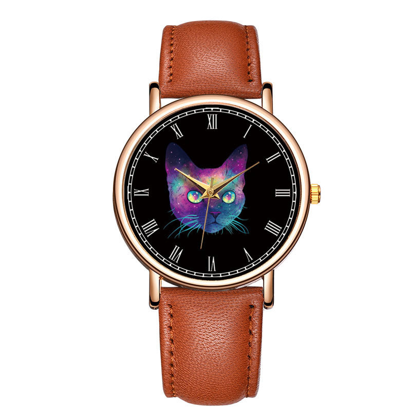 Lovely Casual Rose Gold Shell Noodle Watch