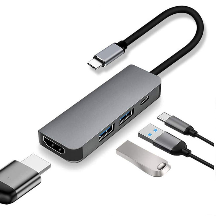 Hub USB HUB Splitter One For Four USB C To HDMI Docking Station