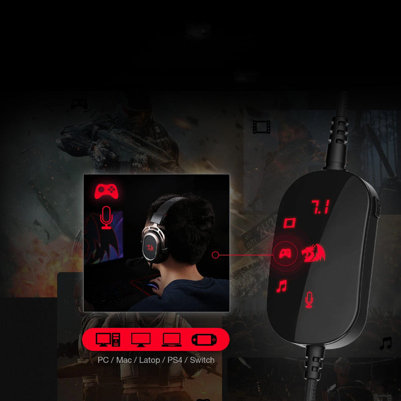 Active Noise-cancelling Gaming Headset