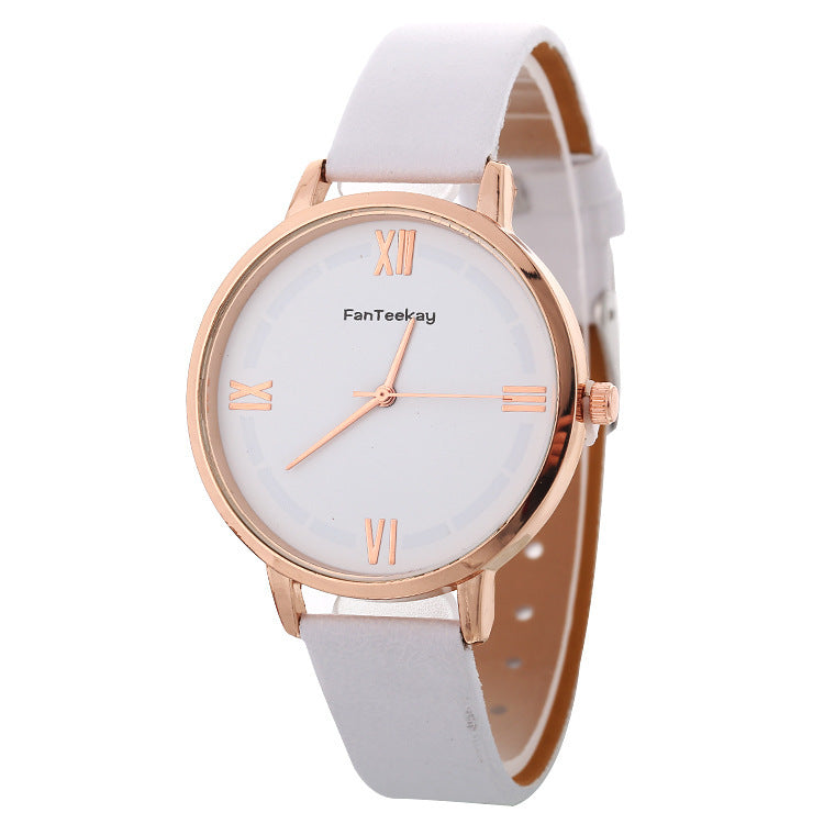 Fashionable And Simple Roman Ladies Business Quartz Watch