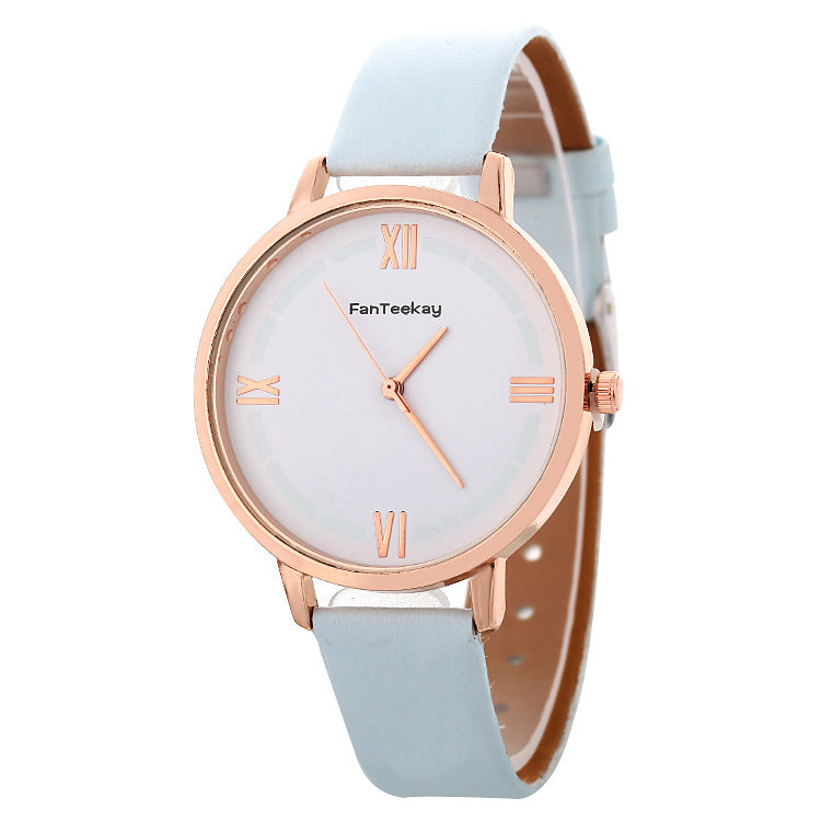 Fashionable And Simple Roman Ladies Business Quartz Watch