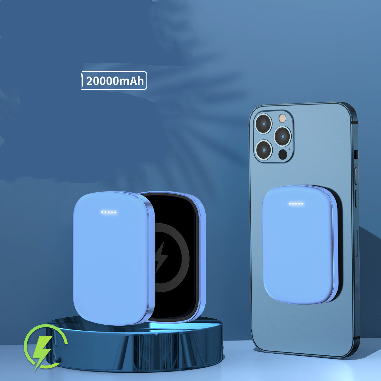 10000mAh Mini Magnetic Wireless Power Bank