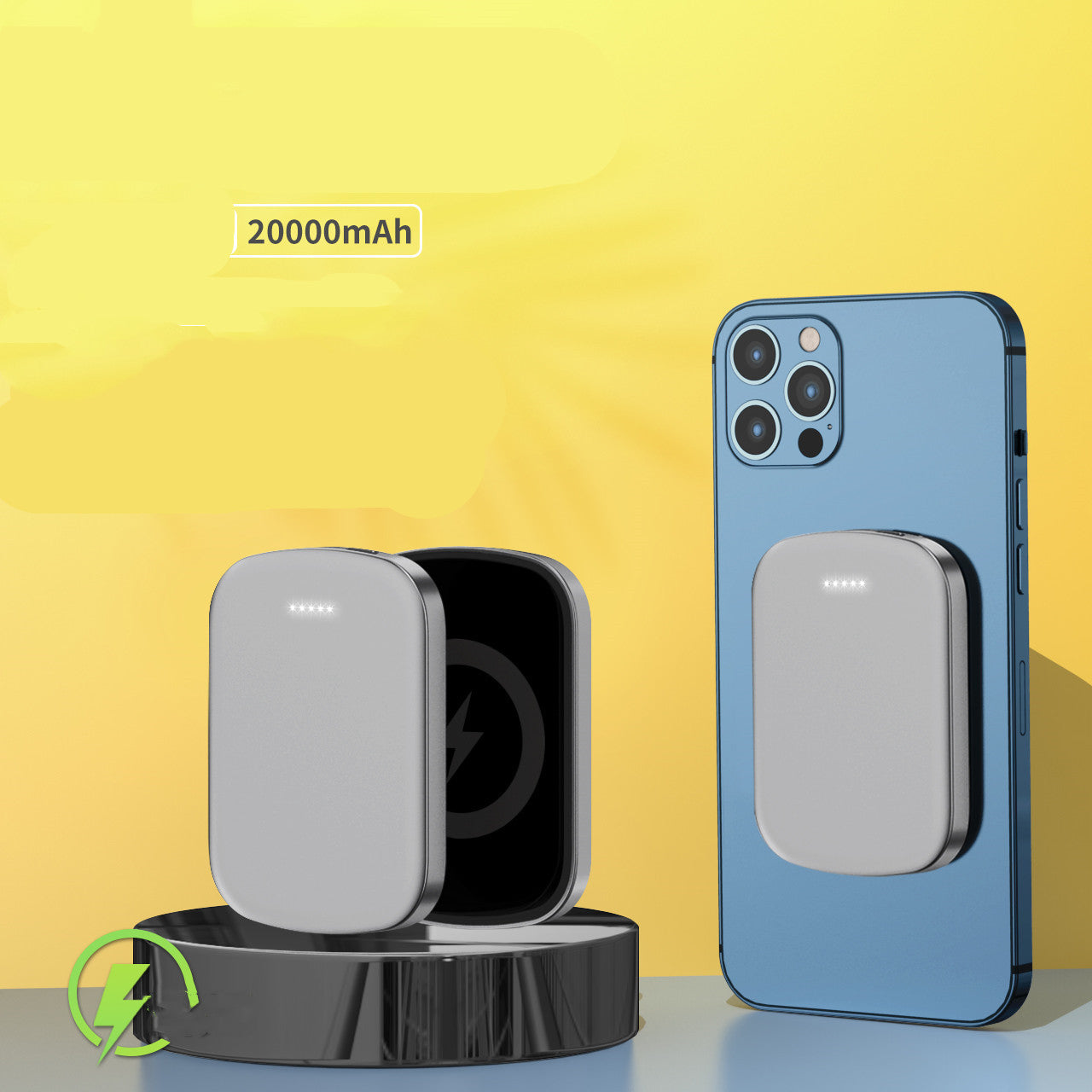 10000mAh Mini Magnetic Wireless Power Bank