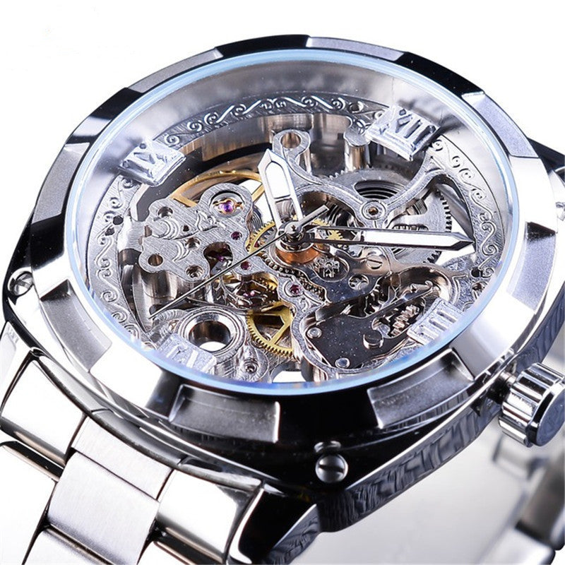 Automatic Mechanical Hollow Waterproof Fashion Men's Watch