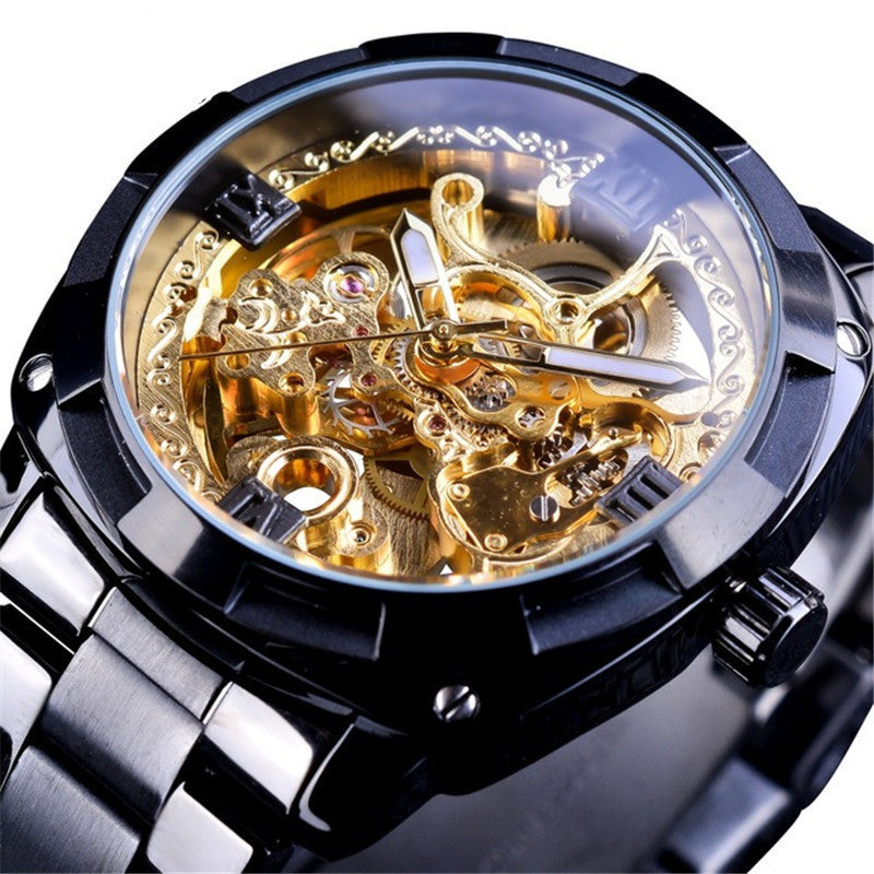 Automatic Mechanical Hollow Waterproof Fashion Men's Watch