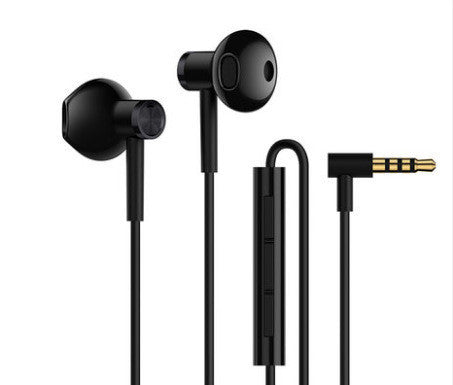 Dual unit half-in headphones