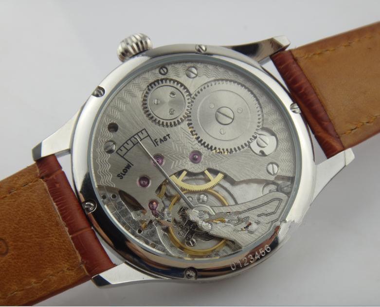 Hand-rolled mechanical twelve red luck male watch