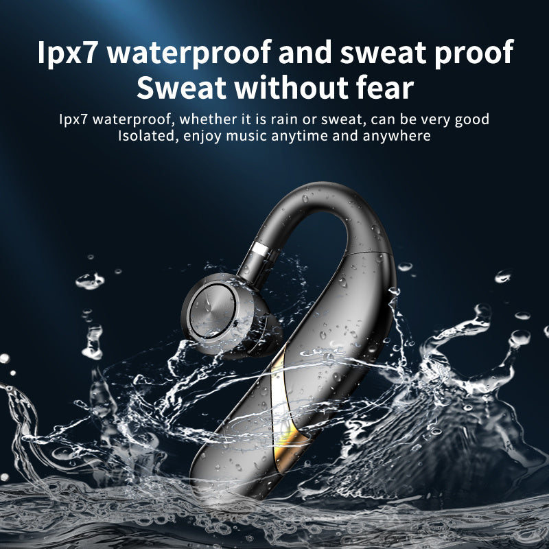 X9 Hanging Ear Business Bluetooth Headset Waterproof Single Ear